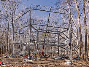 Groundbreaking Foundation Deployed on Virginia Lookout Tower